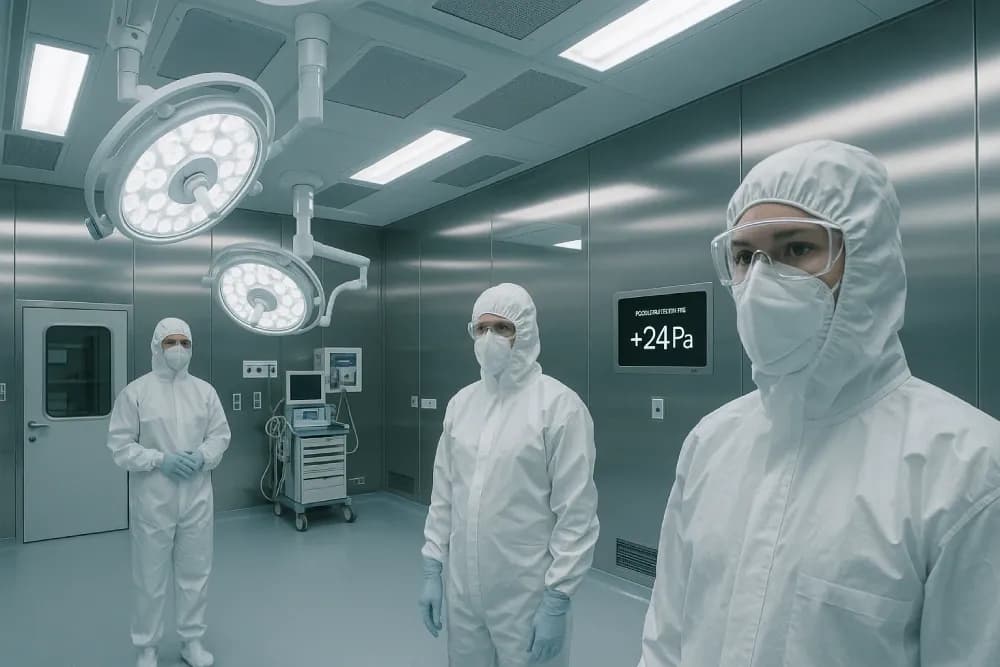 اتاق تمیز بیمارستان چیست؟ تعریف، ویژگیها و نقش حیاتی آن در سلامت بیماران