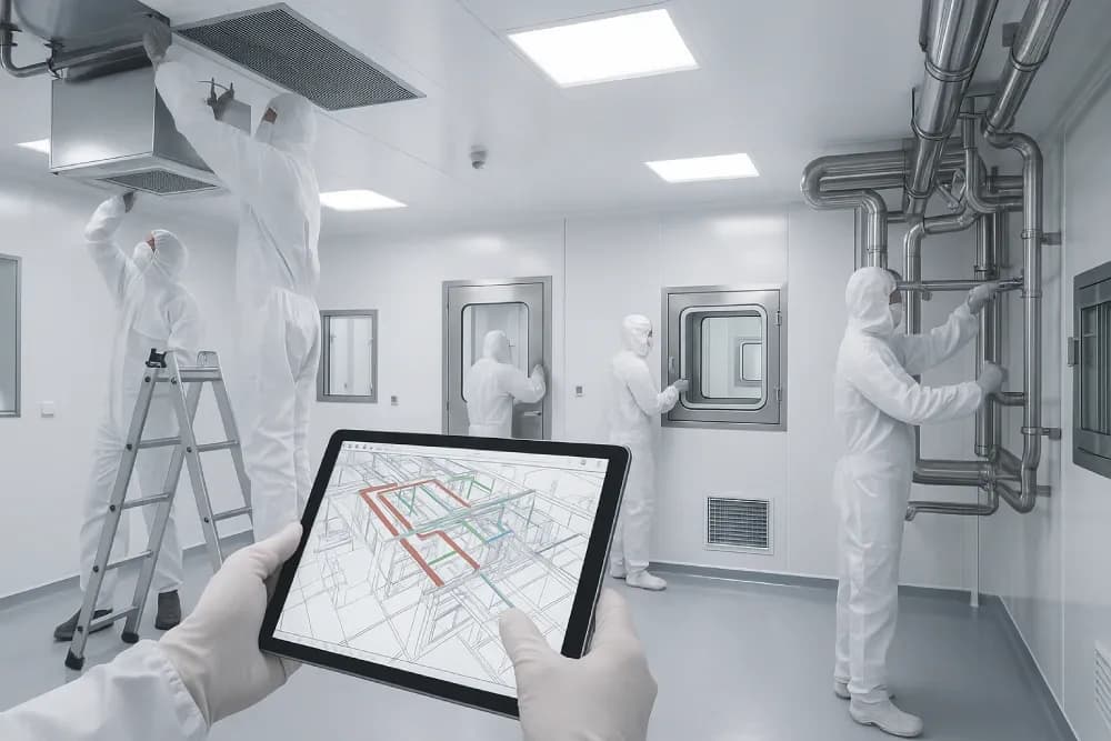 ساخت اتاق تمیز