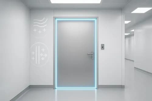 درب اتاق تمیز